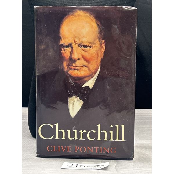Large Book Churchill by Clive Ponting