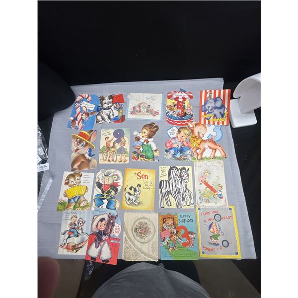 20 vintaeg 1950s Birthday Cards