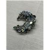 Image 2 : very High Quality Rhinestone 50s Crecent Brooch