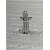 Image 2 : 1 Edmonton Oil Rig Pendant in Sterling Silver