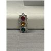Image 1 : Sterling Silver Traffic Light Charm