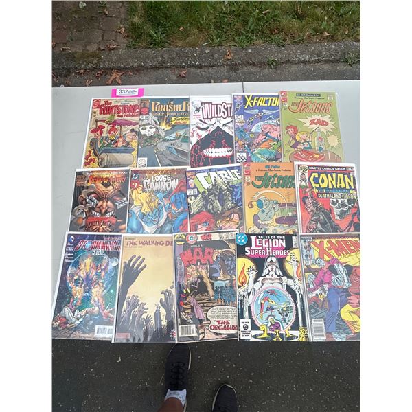 15 Comics Most on board in bag