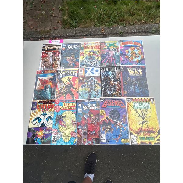 15 Comics Most on board in bag