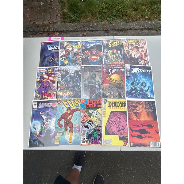 15 Comics Most on board in bag