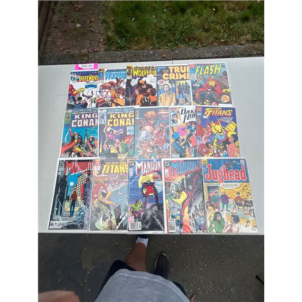 15 Comics Most on board in bag