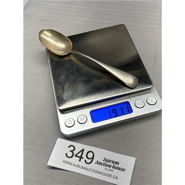 19.11g Sterling Silver Spoon