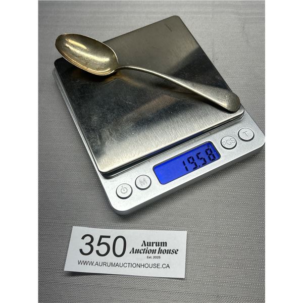 19.58g Sterling Silver Spoon