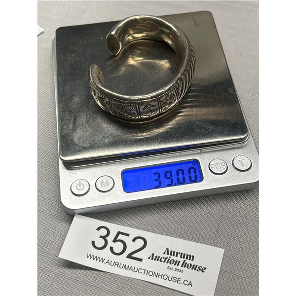 39g Marked 925 Sterling Silver Childs Bracelet