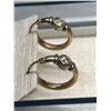 Image 4 : 2.9g 10K Gold Hoop Rings