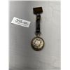 Image 5 : Vintage Pocket Watch With Old Catepillar Watch Fob. Not working