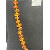 Image 3 : Vintage Amber Necklace 28" Long