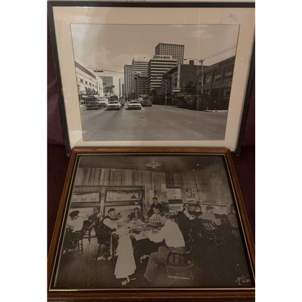 Framed Black and White Photographic Prints