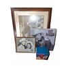 Image 1 : Roy Rogers Memorabilia Lot: Framed Photos, 2004 Calendar, and Camp Mug