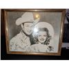 Image 4 : Roy Rogers Memorabilia Lot: Framed Photos, 2004 Calendar, and Camp Mug