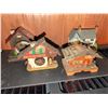 Image 2 : Four Swiss and European Miniature Chalet Clocks and Trinket Boxes