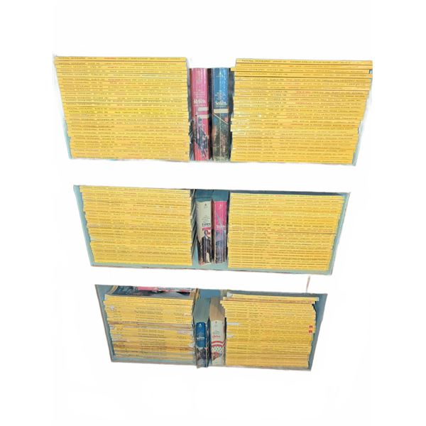 National Geographic Magazines, Mixed Years, Three Shelves
