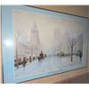 Image 2 : Robert Girrard "Blue Boulevard" Framed Art Print