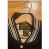 Image 3 : Eddie Bauer Wool and Leather Varsity Jacket, EB Patch, Men’s Size Large