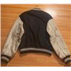 Image 6 : Eddie Bauer Wool and Leather Varsity Jacket, EB Patch, Men’s Size Large