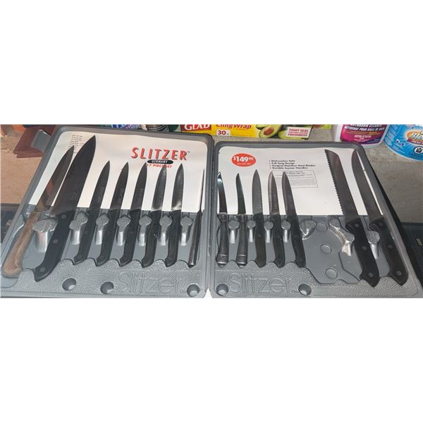Slitzer 22-Piece Knife Set in Hard Case