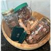 Image 2 : Canadian Pennies in Glass Jars and Rolls