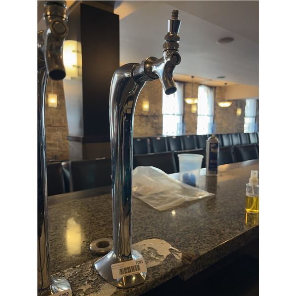 Single Stainless Steel Beer Tap Tower Dispenser
