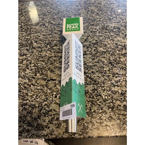 Banded Peak Brewing Summit Seeker IPA Beer Tap Handle