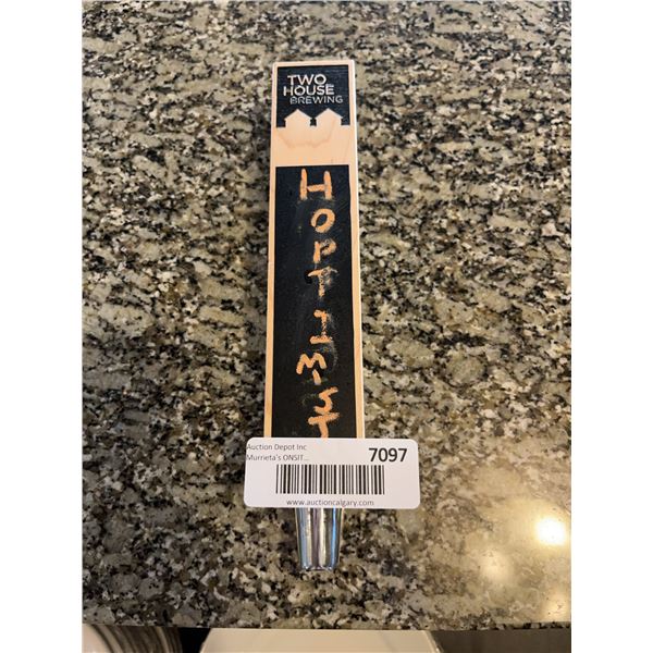 Two House Brewing Wooden Tap Handle Hoptimist