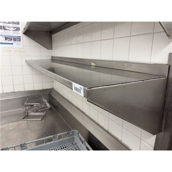 Stainless Steel Wall Shelf 58"x13"