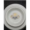 Image 12 : Tiffany Fine China Dinnerware Set with Roslyn Pieces and Charlotte Young Tray