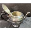 Image 10 : Silver Plate Tea Set, Trays, Bowls, Stands and Flatware Collection