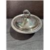 Image 16 : Silver Plate Tea Set, Trays, Bowls, Stands and Flatware Collection