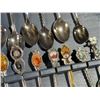 Image 3 : Collectible Souvenir Spoons with Display Racks