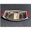 Image 12 : Vintage Stainless Steel and Glass Holloware Set with Dolphin and Gourmates Pieces