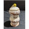 Image 4 : Ceramic Spice Set, Miniature Mt. Rushmore Teapots, Hammered Metal Bowl