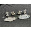 Image 9 : Ceramic Spice Set, Miniature Mt. Rushmore Teapots, Hammered Metal Bowl