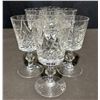 Image 2 : Cut Crystal Tableware Selection, Including Bowls, Glasses, and Candlesticks