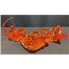 Image 1 : Chalet Canada Orange Art Glass Trio