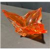 Image 4 : Chalet Canada Orange Art Glass Trio