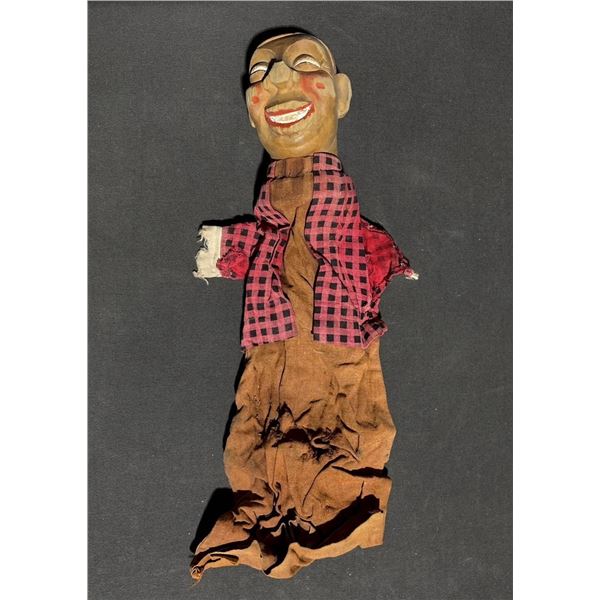 Hermann 'Goring' Goering Handcrafted Wood Puppet with Fabric Clothing