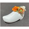 Image 11 : English Bone China Floral Figurines and Belleek Ivory Porcelain Vases