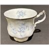 Image 18 : Paragon Fine Bone China Blue Flower Teacup, Saucer and Bowl Set, Service for Five
