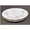 Image 20 : Paragon Fine Bone China Blue Flower Teacup, Saucer and Bowl Set, Service for Five