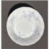Image 9 : Paragon Fine Bone China Blue Flower Teacup, Saucer and Bowl Set, Service for Five