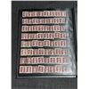 Image 11 : Album with 880 Assorted Worldwide Stamps in Uncle Paul Binder