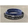 Image 6 : Swarovski Black Crystal Open Cuff Bracelet with Original Box