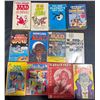 Image 1 : 12 Humour and Comic Books Including MAD and Overstreet Price Guide