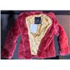 Image 5 : FURious Fur Rose Mink Faux Fur Coat, Size Small