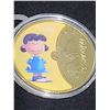 Image 6 : Peanuts 70th Anniversary 24K Gold-Plated Coin Set by CM