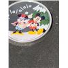 Image 4 : 2024 Disney Merry Christmas 1 oz Silver Coin Ornament by New Zealand Mint